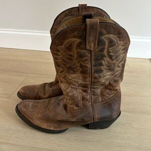 Laredo Birchwood Men’s Leather Western Cowboy Boots Size 12EW
